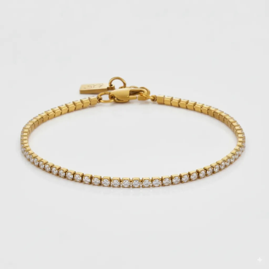 Minimal Tennis Bracelet