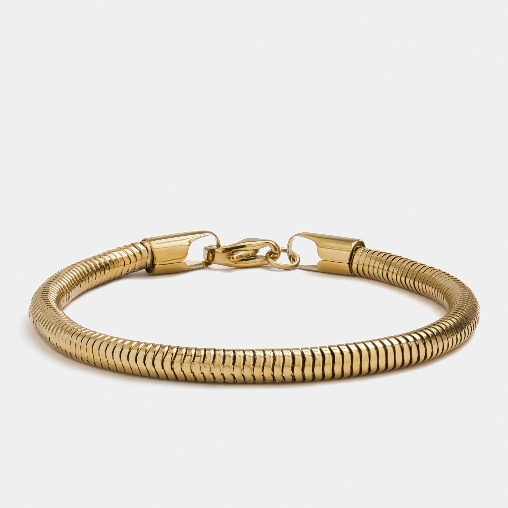 Snake Bracelet Gold (4mm)