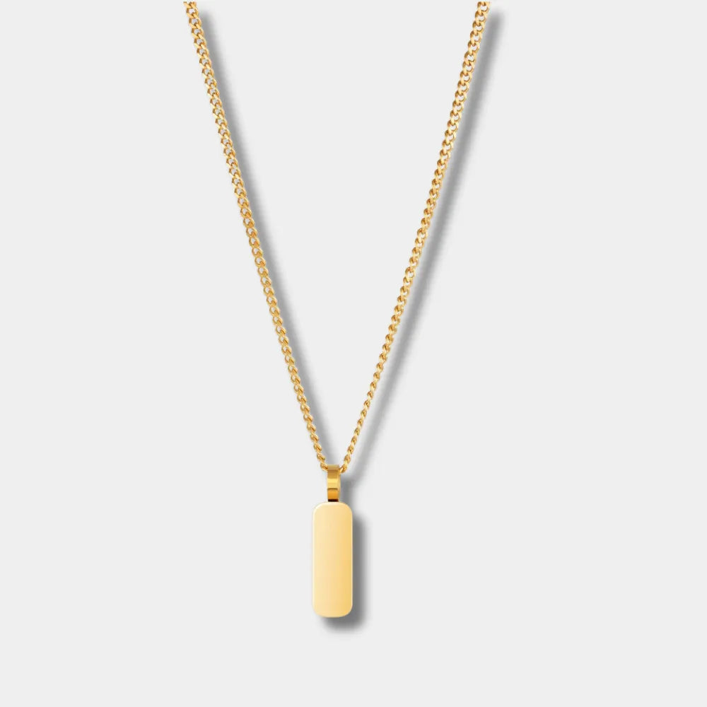 Minimal Pendant & Curb Chain