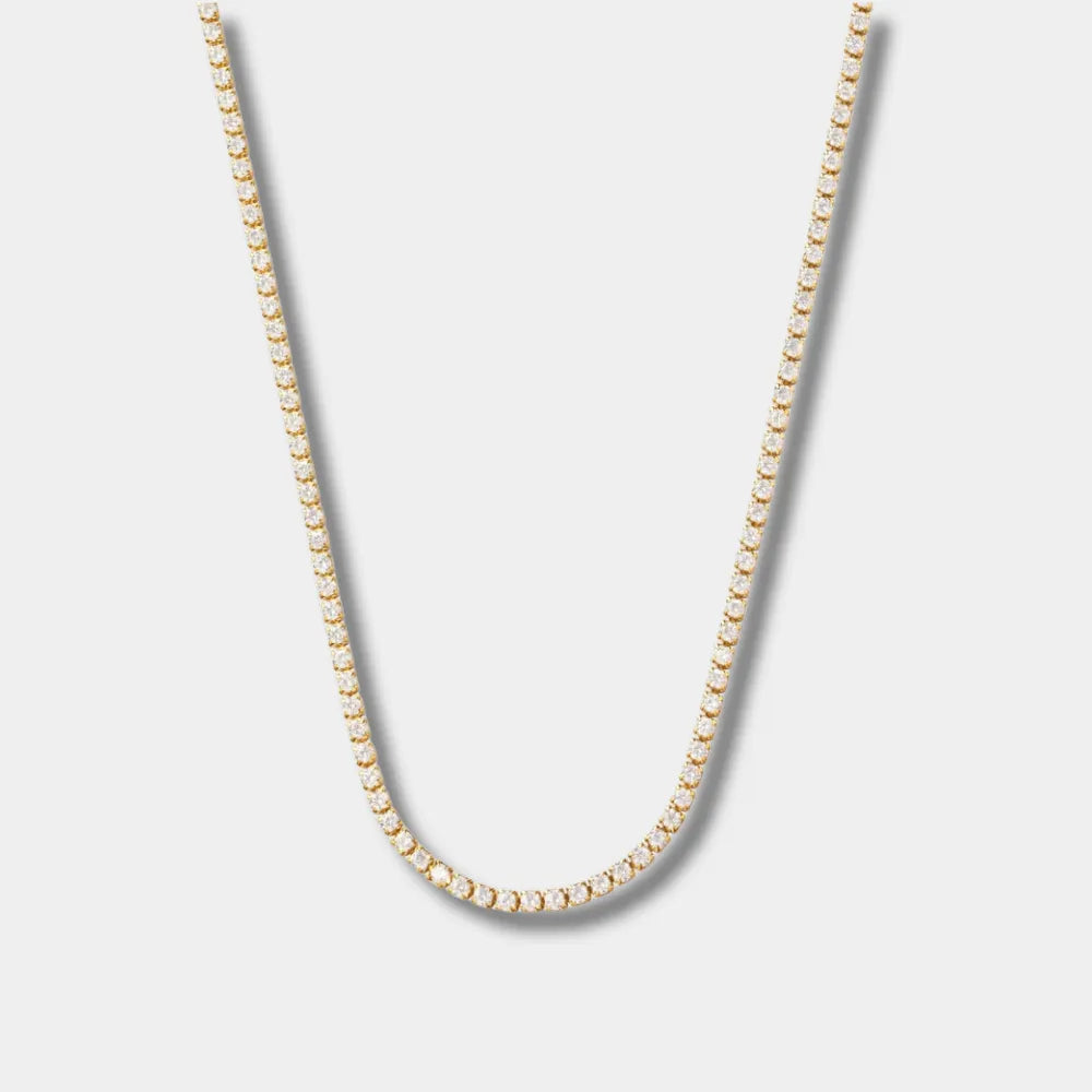 Minimal Tennis Necklace