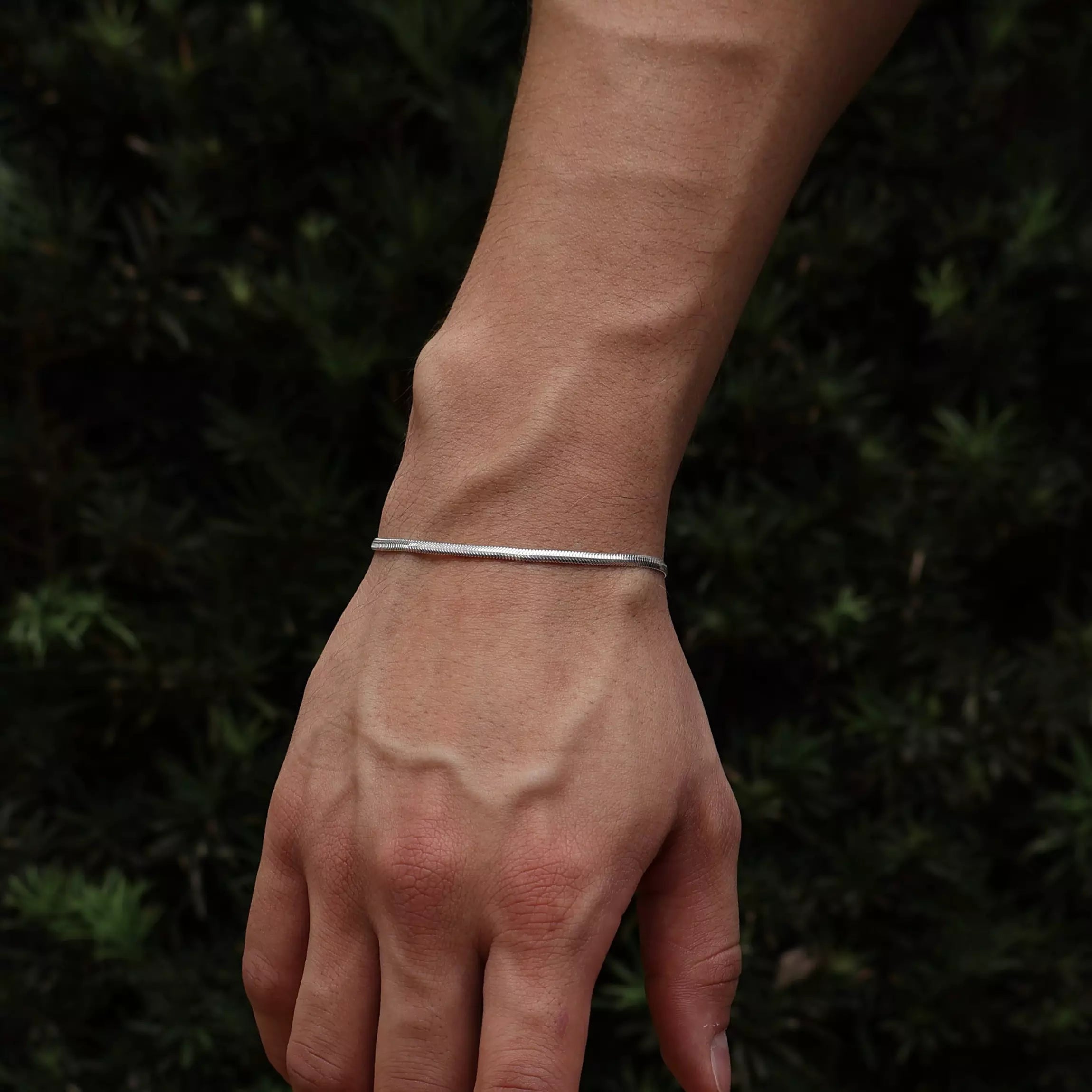 Thin Scale Bracelet