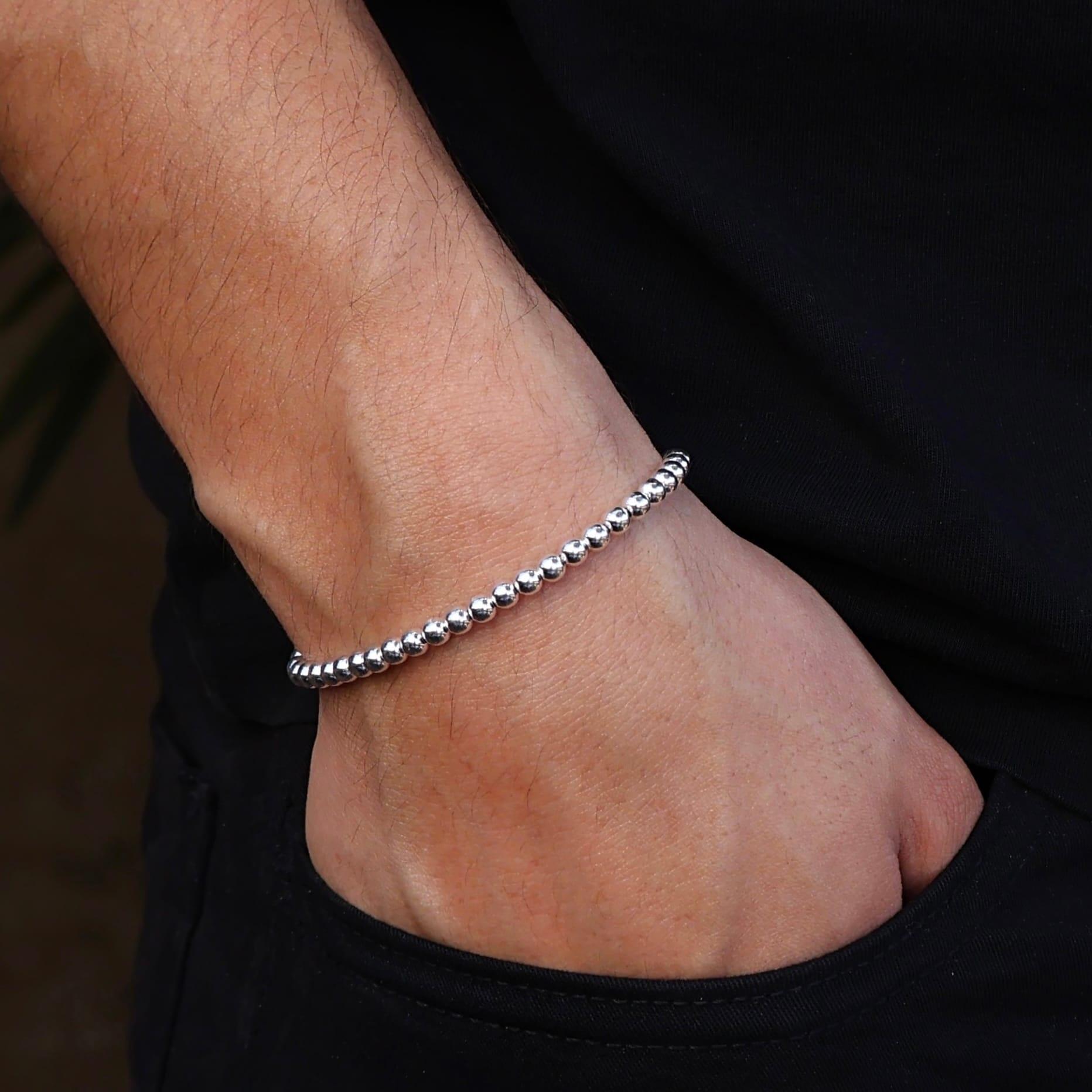 Pulseira de Prata Orbe