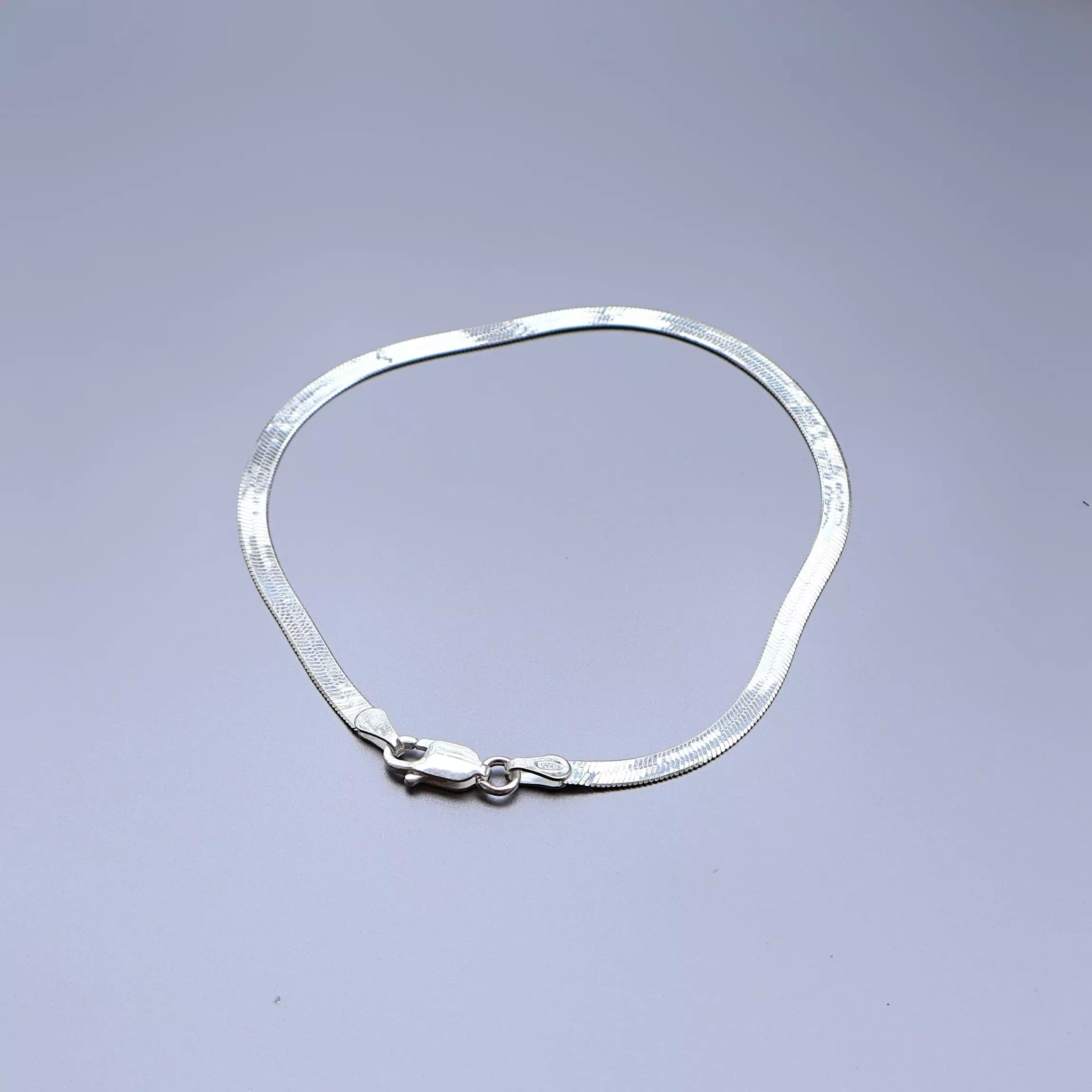 Pulseira Masculina Laminada em Prata 925
